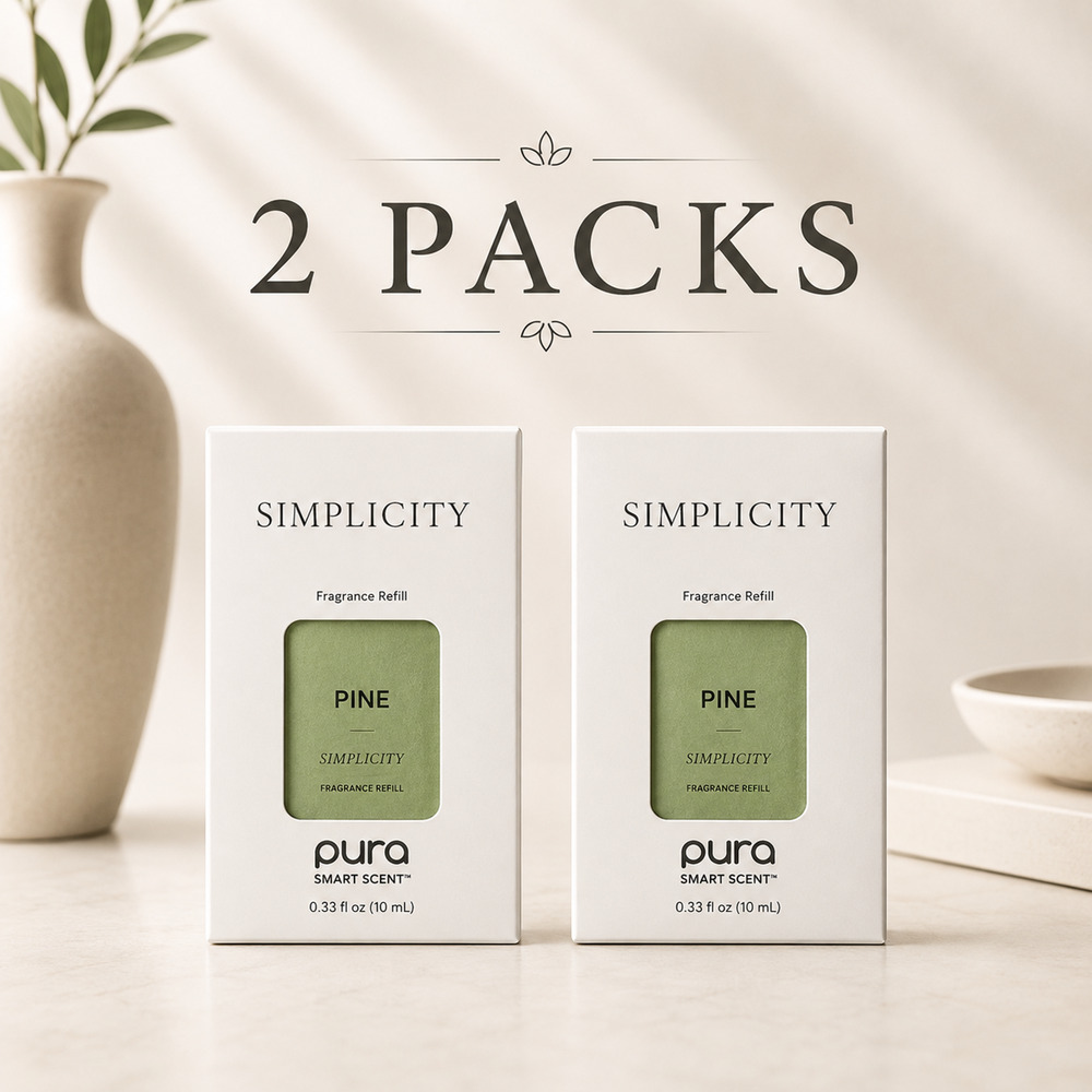 Pura Simplicity Pine Fragrance Refill 2 Pack – Smart Scent